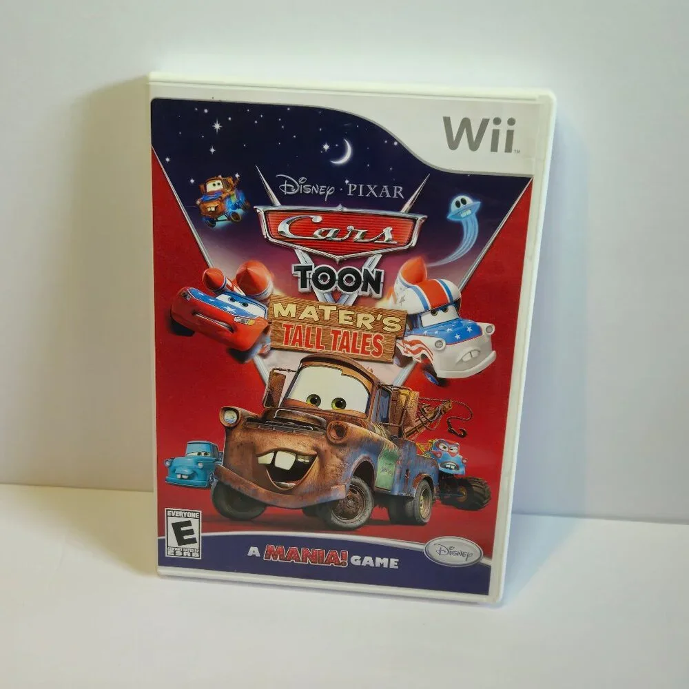 Wii Disney Pixar Cars Toon Mater's Tall Tales Video Game